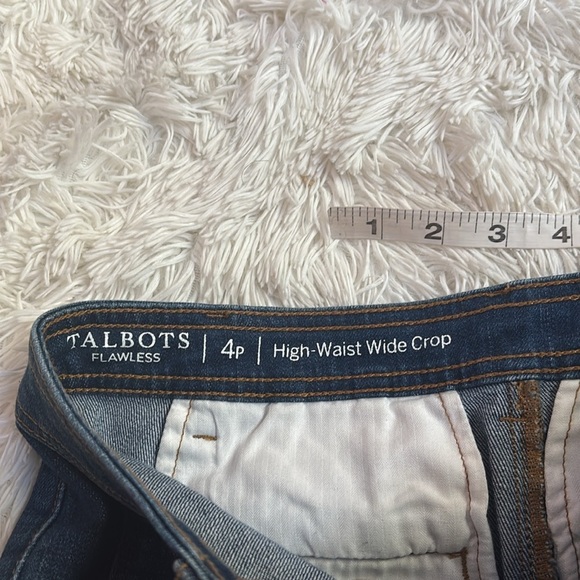 Talbots Flawless High-Waist Wide Crop - Picture 7 of 8